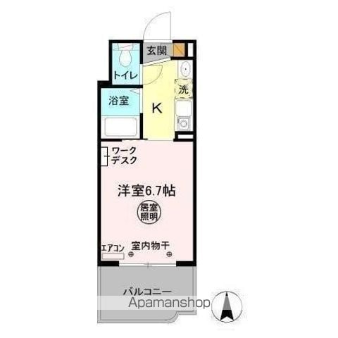 パティオ坂巻の間取り写真