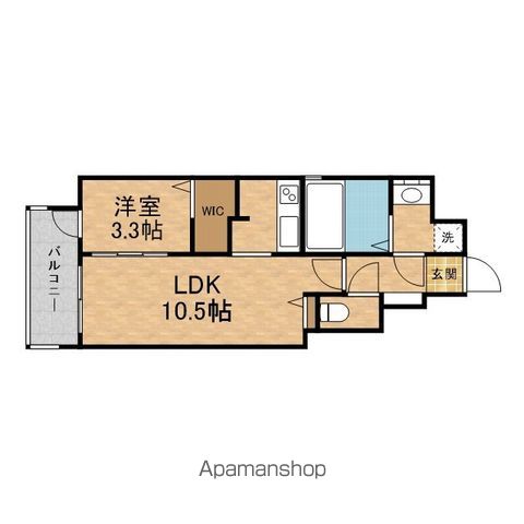 MIRAGE PALACE都島本通の間取り写真