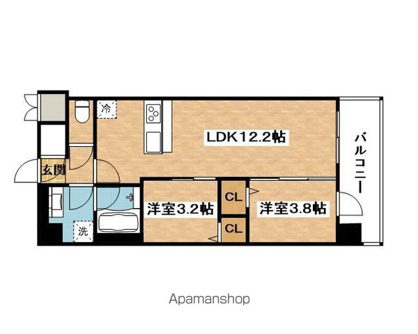 スプランディッド大阪EASTの間取り写真