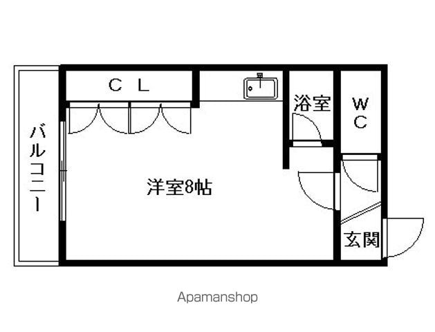 ヴァンクール北5条の間取り写真