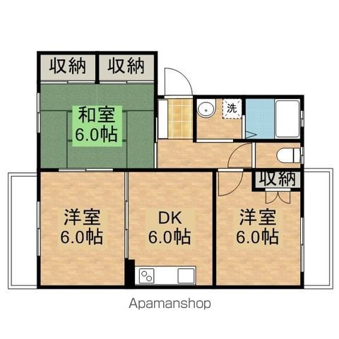 アマネセル堅田の間取り写真