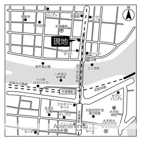 インプルーブ天満橋 1401 ｜ 大阪府大阪市北区天満２丁目1-24（賃貸マンション3LDK・14階・116.17㎡） その3