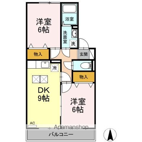 ストーク吉野の間取り写真