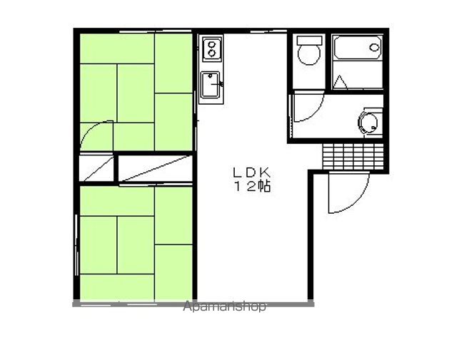 ラフォーレ山川8の間取り写真