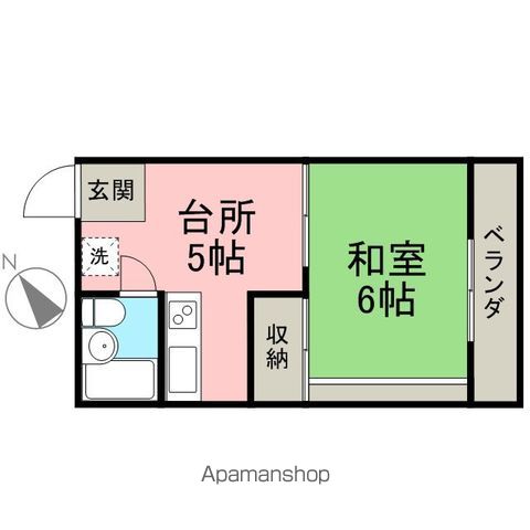 みゆきハイツの間取り写真