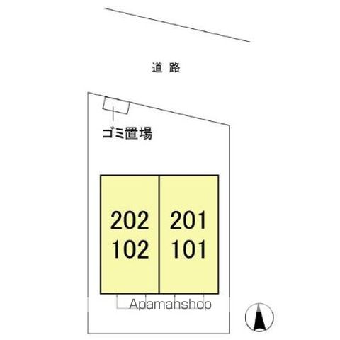 アピテ・プランシェ 202 ｜ 千葉県松戸市常盤平１丁目28-13（賃貸アパート1K・2階・26.93㎡） その20