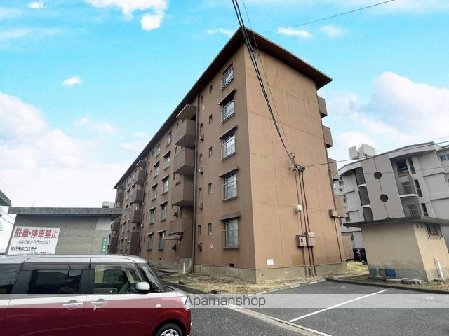 松原団地A棟の外観写真