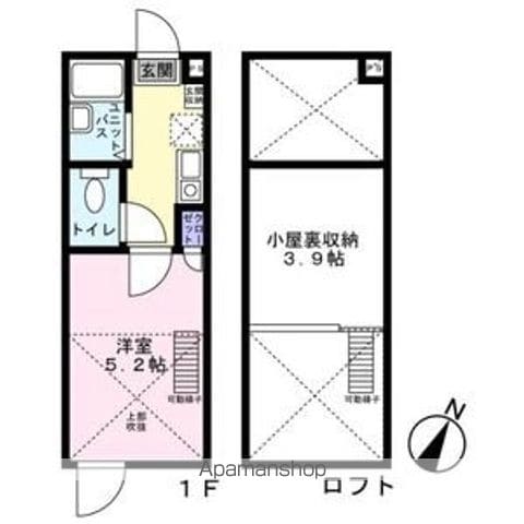 リブ東小岩の間取り写真