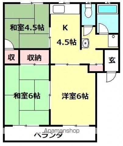 丸佐ビルの間取り写真