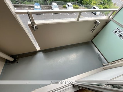 ビアンクール[1K/25.65m2]のバルコニー