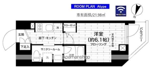 ステージファースト千葉中央の間取り