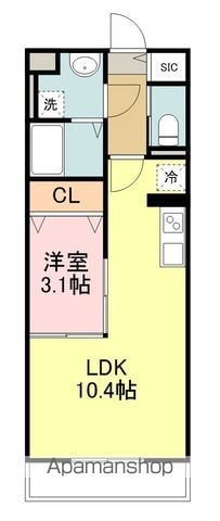 クレールの間取り写真