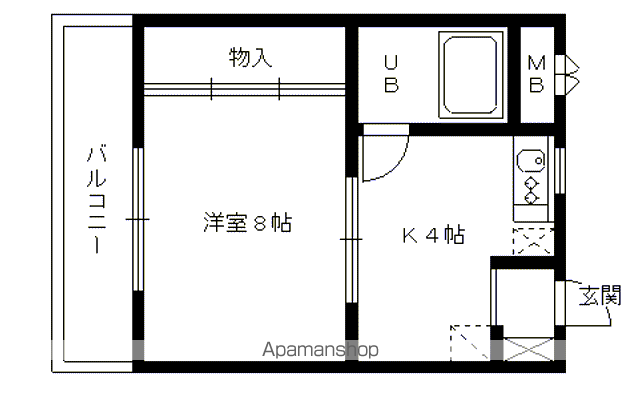 山部ビルの間取り