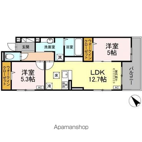 ビエント新横浜の間取り