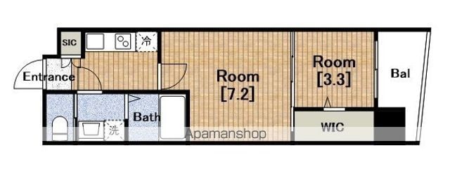 セレニテ堺筋本町プリエの間取り写真