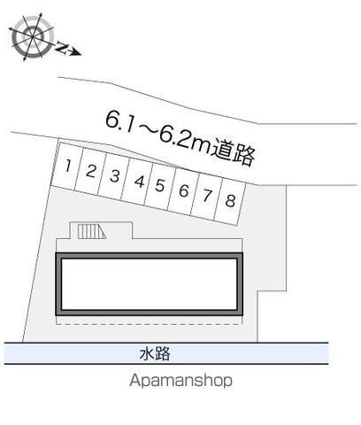 レオパレスコニファー 202 ｜ 静岡県浜松市中央区曳馬６丁目28-5（賃貸アパート1K・2階・20.28㎡） その21