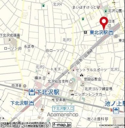 ルームズ北沢[1R/11.05m2]の周辺3