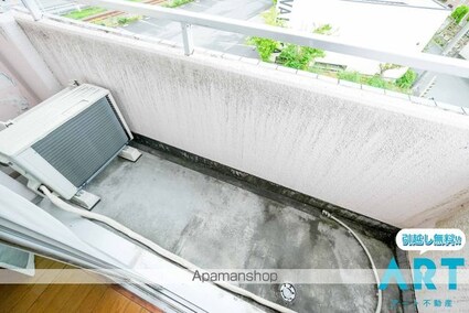 メゾン伏木[1K/18m2]のバルコニー