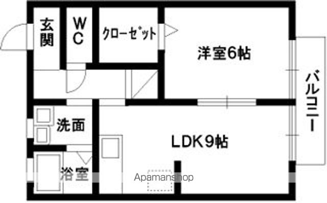 【和歌山市島橋東ノ丁のアパートの間取り】