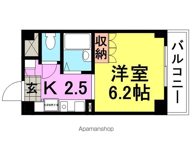 エンデバー武庫之荘2の間取り写真