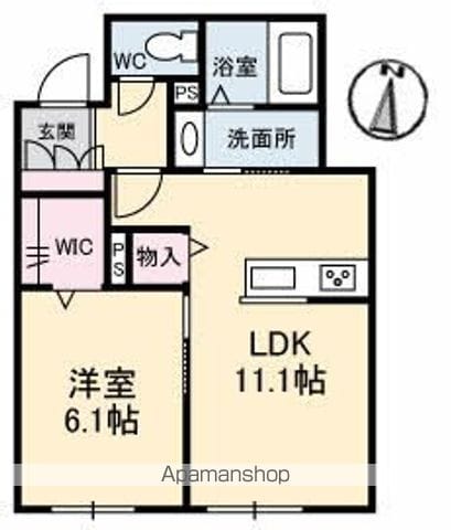 ヴィエントの間取り写真