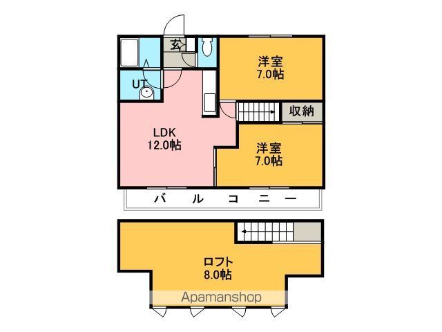 瀬比亜館パークヒルズの間取り写真