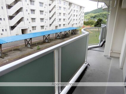 ビレッジハウス江上１号棟[3DK/53.08m2]のバルコニー