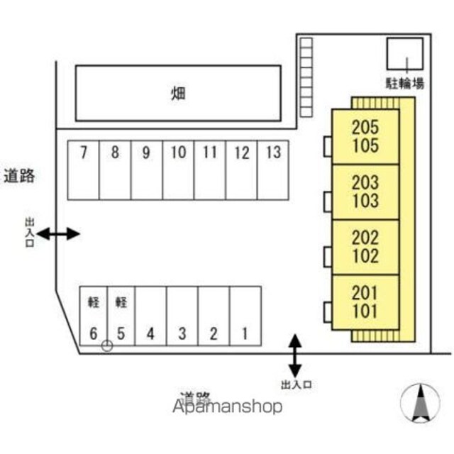 スイートホーム平成[2K/38m2]の配置図