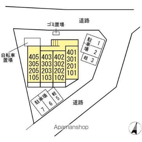 プレシア 105 ｜ 千葉県柏市北柏１丁目2-1（賃貸アパート1K・1階・30.00㎡） その24