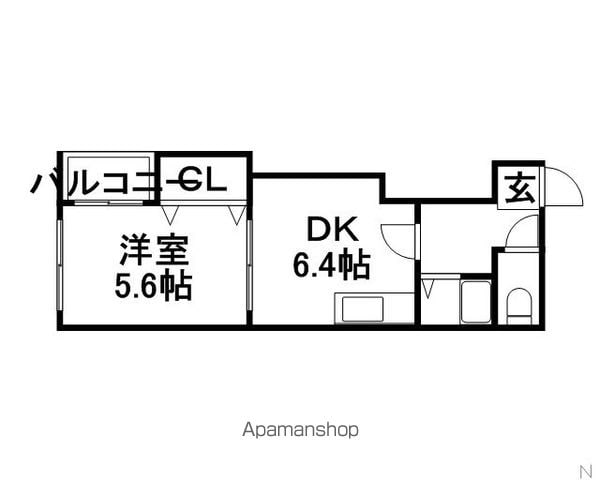 ルイーズSAPPOROの間取り写真