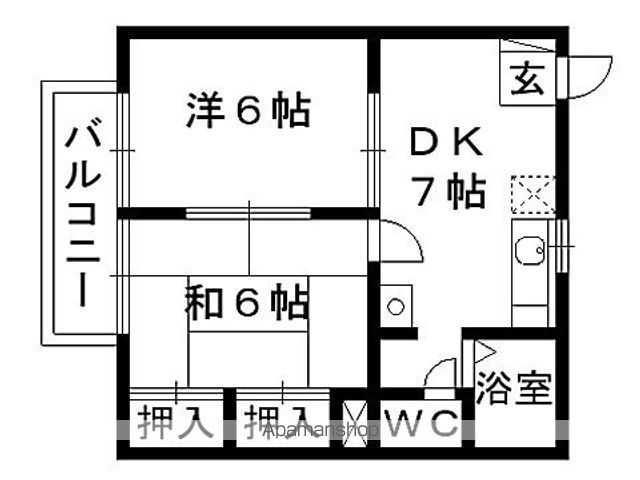 フランボワーズの間取り写真