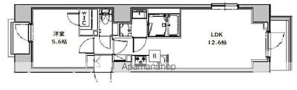 Ｓ－ＲＥＳＩＤＥＮＣＥ押上Ｓｏｕｔｈ[1LDK/40.09m2]の間取図