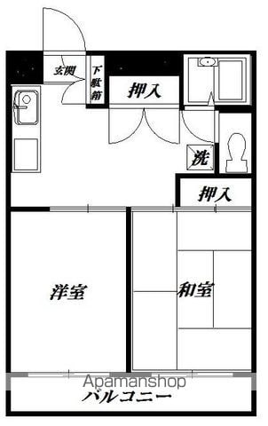 コンフォール長沼の間取り写真