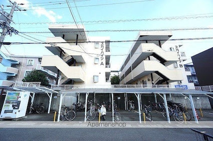 スカイハイツＢ[1R/23.18m2]の外観1