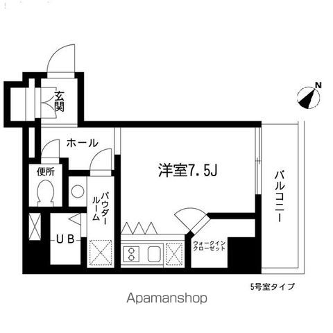 グロースメゾン新横浜の間取り写真