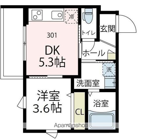 レジーナ川崎の間取り写真