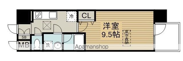 クレアドーレ南草津の間取り写真