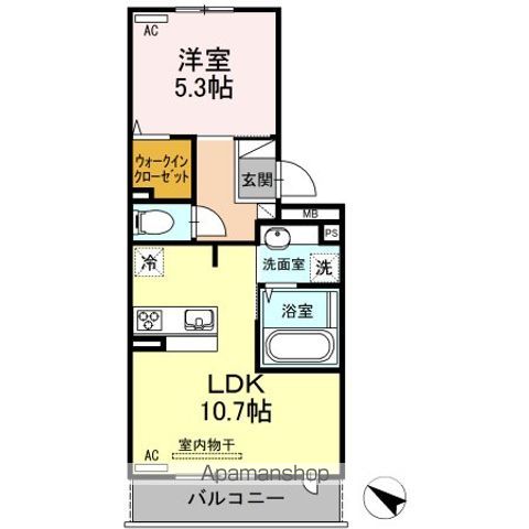 シェラール・インターの間取り写真