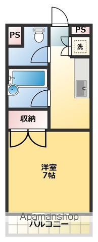 第2百田ハイツの間取り写真