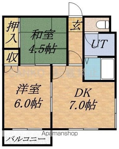 ソシアルコートN25の間取り写真