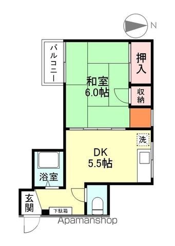 ハイコーポサカノ新庄の間取り写真
