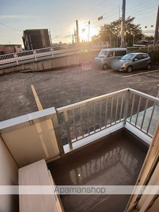 パレスマルエイ　Ｂ棟[2DK/45.77m2]のバルコニー