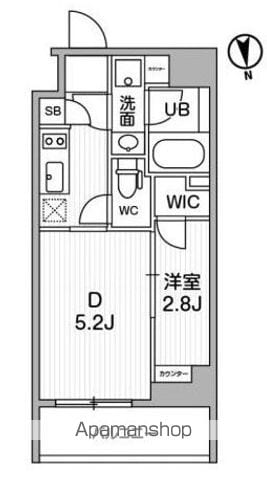ALTERNA東池袋の間取り写真