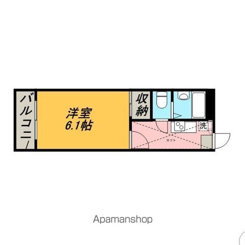 レオパレス四ツ木の間取り写真