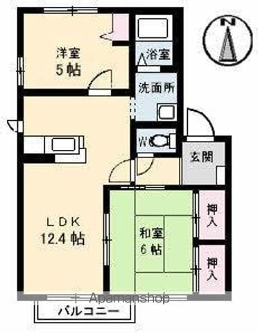 COSMO TOWN D棟の間取り写真