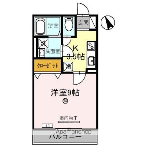 ブルージュIIIの間取り写真