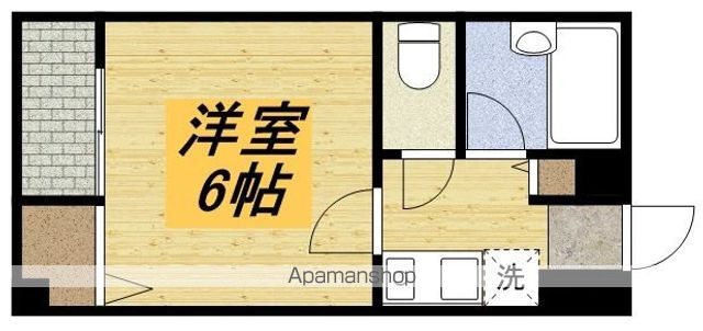 立川市柴崎町のマンションの間取り