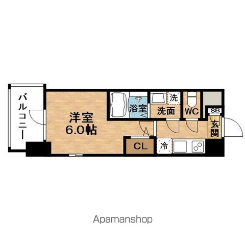 ESLEADRESIDENCE梅田DUOの間取り写真