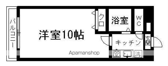 第2セシール水前寺の間取り写真