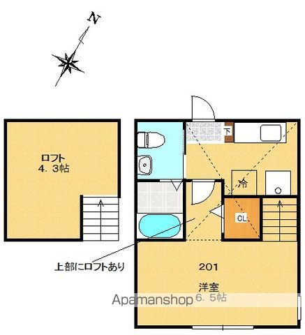 ベルシャンブル稲田堤の間取り写真